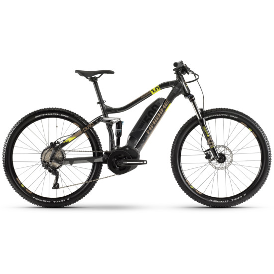 Купить Велосипед  HAIBIKE SDURO FullSeven 1.0 500Wh 10 s. Deore 27.5", рама L, серо-лаймово-бронзовый, 2020 в Киеве - фото №1